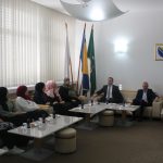 Sportašice na prijemu kod direktora