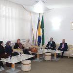 Takmičari na prijemu kod direktora