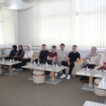Takmičari na prijemu kod direktora Medrese